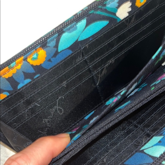 Vera Bradley Floral Patterned Wallet - Picture 6 of 7